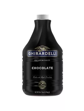 Ghirardelli Black Label Chocolate Sauce Pump for Ghirardelli Professional Sauces Bottle Case