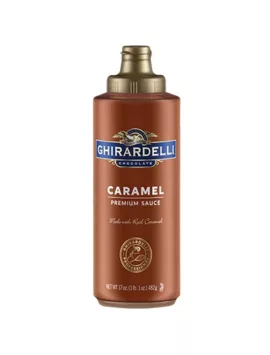 Ghirardelli Caramel Sauce Squeeze Bottle Case