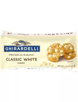 Ghirardelli Classic White Chocolate Baking Chips | Case of 12 Bags | Baking & Desserts - Flowerica®