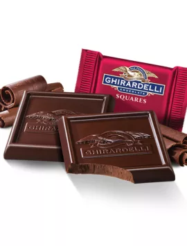 Ghirardelli Dark Chocolate 60% Cacao SQUARES Case Pack