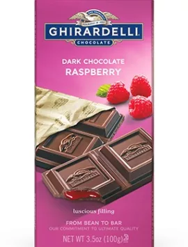 Ghirardelli Dark Chocolate Raspberry Bar
