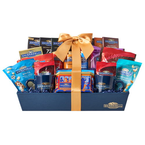 Ghirardelli Deluxe Chocolate Gift Basket - Flowerica®