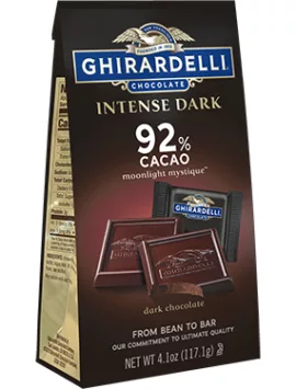 Ghirardelli Intense Dark Chocolate 92% Cacao SQUARES Medium Bags