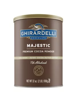 Ghirardelli Majestic Premium Cocoa Powder | 6 Ct | 2 lbs. ea | Baking & Desserts - Flowerica®