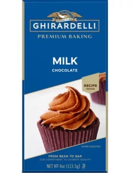 Ghirardelli Milk Chocolate Baking Bar | Case of 12 | Baking & Desserts - Flowerica®