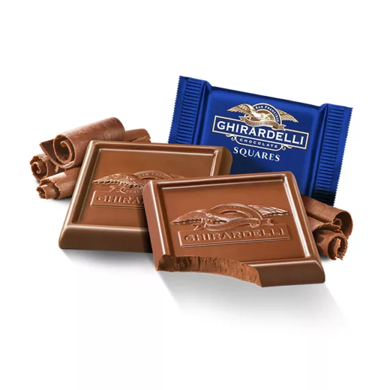 Ghirardelli Milk Chocolate SQUARES Case Pack