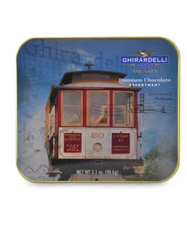 Ghirardelli San Francisco Chocolate Cable Car Tin