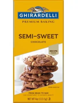 Ghirardelli Semi-Sweet Chocolate Baking Bar | Case of 12 | Baking & Desserts - Flowerica®