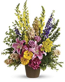 Glorious Grace Bouquet | Mixed Bouquets | Same Day Flower Delivery | Multi-Colored | Teleflora