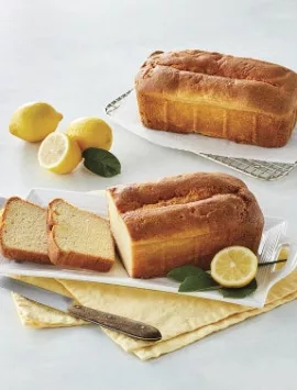 Gluten-Free Lemon Pound Cake Duo