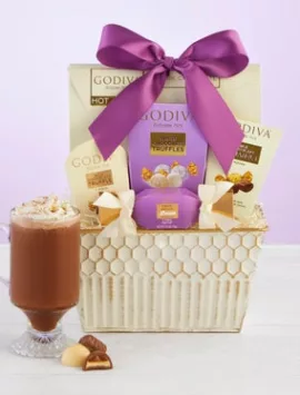 Godiva Sweets Gift Basket - Deluxe