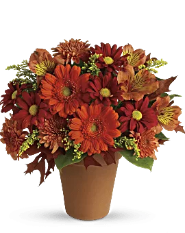 Golden Glow | Mixed Bouquets | Same Day Flower Delivery | Orange | Teleflora