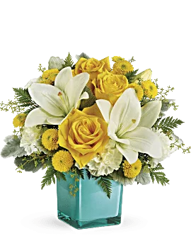 Golden Laughter Bouquet | Mixed Bouquets | Same Day Flower Delivery | Yellow | Teleflora