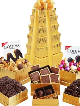 Golden Tower of Godiva Gift Tower