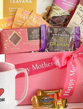 Grand Mothers Day Tea and Treats Gift Box