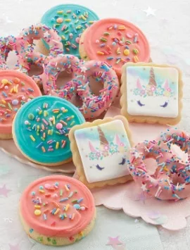 Have A Magical Day Pretzels And Buttercream Frosted Cookies