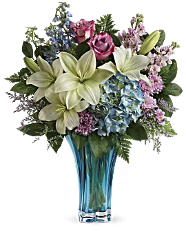 Heart's Pirouette Bouquet | Mixed Bouquets | Same Day Flower Delivery | Multi-Colored | Teleflora