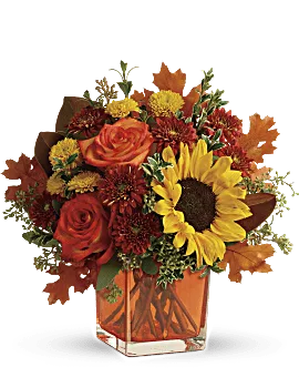 Hello Autumn Bouquet | Mixed Bouquets | Same Day Flower Delivery | Multi-Colored | Teleflora
