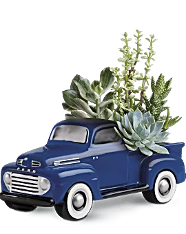 His Favorite Ford F1 Pickup | Mixed Bouquets | Same Day Flower Delivery | Multi-Colored | Teleflora