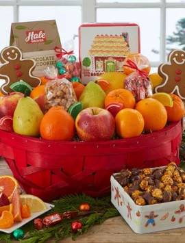 Holiday Colors Basket