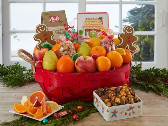 Holiday Colors Basket