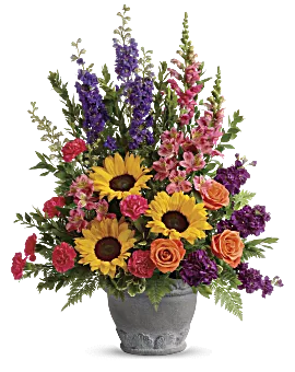 Hues Of Hope Bouquet | Mixed Bouquets | Same Day Flower Delivery | Multi-Colored | Teleflora