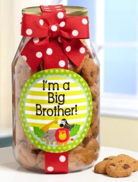 I'm A Big Brother! Chocolate Chip Cookie Jar