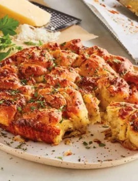 Italian Herb And Cheese Pull-Apart Bread