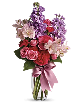 Jumping For Joy Bouquet | Mixed Bouquets | Same Day Flower Delivery | Pink | Teleflora