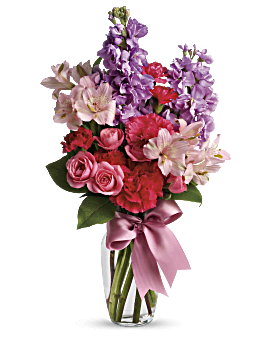 Jumping For Joy Bouquet | Mixed Bouquets | Same Day Flower Delivery | Pink | Teleflora