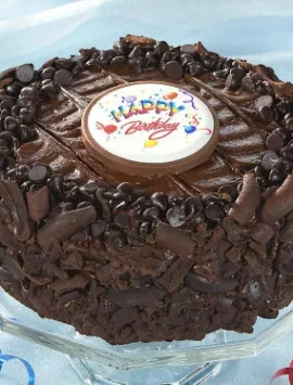Junior's Happy Birthday Devil's Food Cheesecake