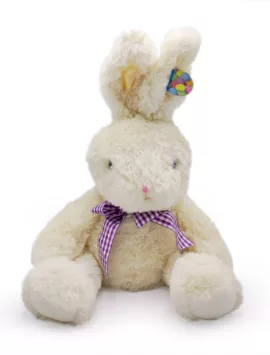 Large White Easter Rabbit Stuffed Animal - 17" | Easter Seasonal | Chocolates | By Russell Stover - Flowerica®