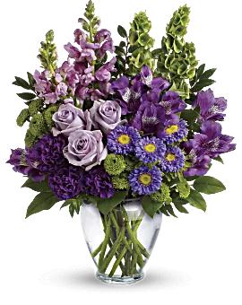 Lavender Charm Bouquet | Mixed Bouquets | Same Day Flower Delivery | Purple | Teleflora