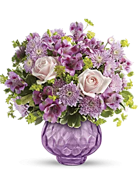 Lavender Chiffon Bouquet | Mixed Bouquets | Same Day Flower Delivery | Pink | Teleflora