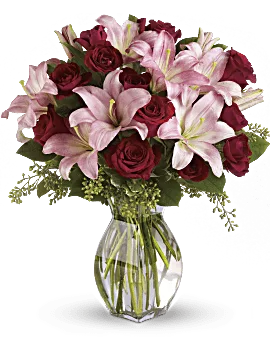 Lavish Love Bouquet With Long Stemmed Red Roses | Mixed Bouquets | Same Day Flower Delivery | Teleflora
