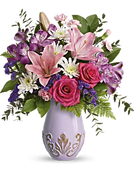 Lavishly Lavender Bouquet | Mixed Bouquets | Same Day Flower Delivery | Multi-Colored | Teleflora