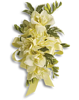 Let Love Shine Corsage | Corsages | Same Day Flower Delivery | Yellow | Teleflora