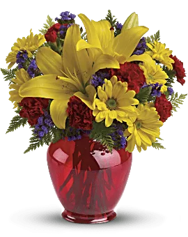 Let's Celebrate Bouquet | Mixed Bouquets | Same Day Flower Delivery | Yellow | Teleflora