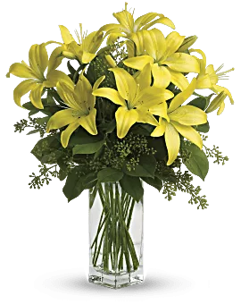 Lily Sunshine Bouquet | Lilies | Same Day Flower Delivery | Yellow | Teleflora