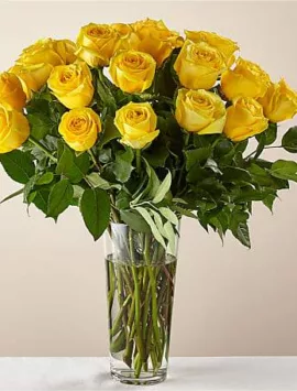 Long Stem Yellow Rose Bouquet | Best