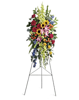 Love Lives On Spray | Mixed Bouquets | Same Day Flower Delivery | Multi-Colored | Teleflora