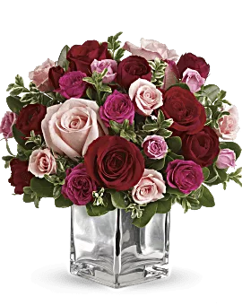 Love Medley Bouquet With Red Roses | Same Day Flower Delivery | Teleflora