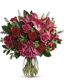 Love Struck Bouquet | Mixed Bouquets | Same Day Flower Delivery | Red | Teleflora