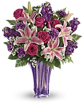 Luxurious Lavender Bouquet | Mixed Bouquets | Same Day Flower Delivery | Multi-Colored | Teleflora