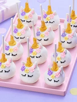 Magical Unicorn Truffle Cake Pops - 12Ct