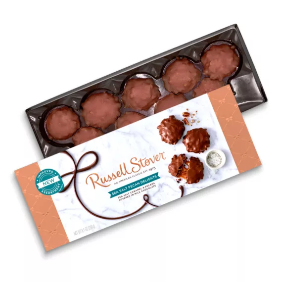 Milk Chocolate Sea Salt Pecan Delights