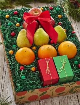 Mixed Fruit Christmas Tree Box