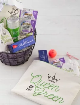 Mom's Golf Basket With Bag