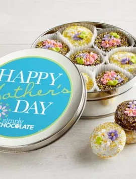 Mother's Day Belgian Chocolate Oreo Cookie Tin Covered Oreo