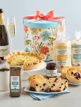 Mother's Day Brunch Gift Box With Wine